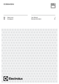 Per vedere il documento Electrolux EOB6840BAX Manuale Utente